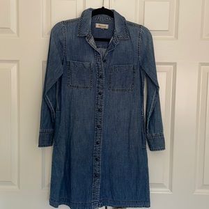Madewell XXS denim dress